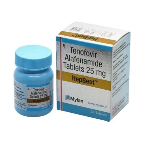 Smooth Delivery Tenofovir Alafenamide Tablets 25 Mg