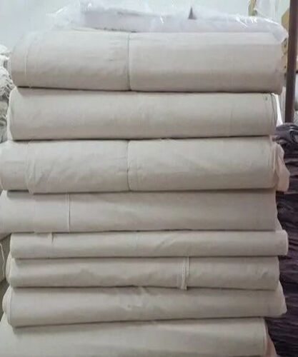 Soft Plain Cotton Fabric - Cotton, 63 Inch, White | Anti-Wrinkle, Twill Weave, Machine Washable, 150 GSM