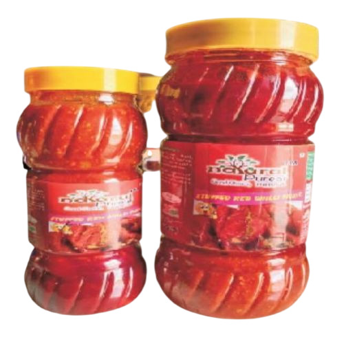 Stuffed Red Chilli Pickle By Indian Natural Food Product