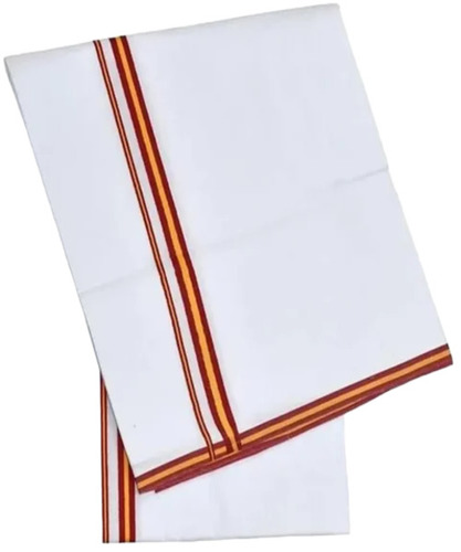 White Polycotton Dhoti