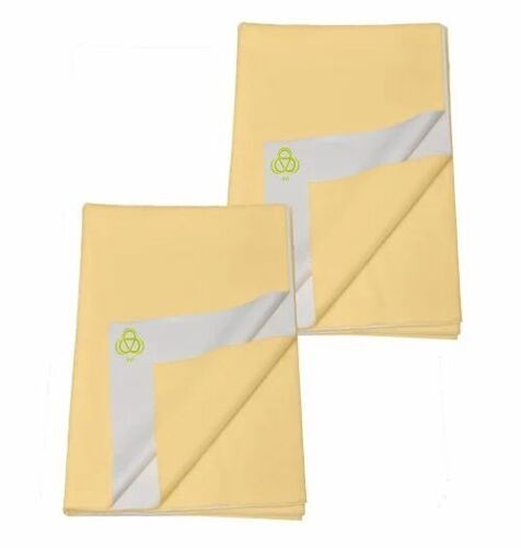 Yellow Color Baby Quick Dry Sheet