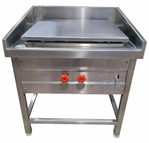2 Burner Stainless Steel Dosa Plate
