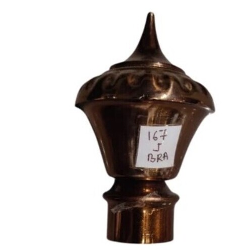 Brass Curtain Bracket - Polished Brass Metal, Various Sizes | Modern Design, Long Lasting Finish, Tested Quality