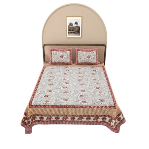 Cotton Double Bedsheet By Arihant Woollen Mills