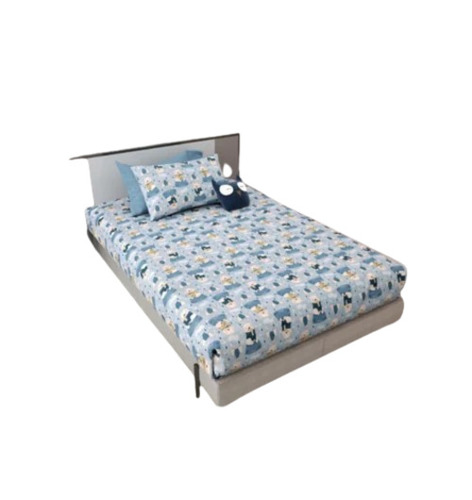 Designer Cotton Single Bedsheet