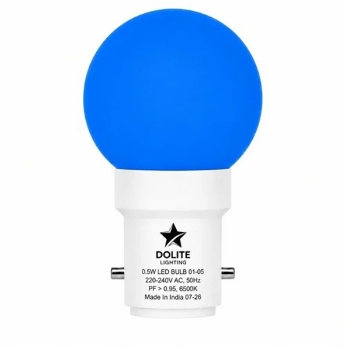 Dolite Lighting 0.5 W Blue Led Bulb