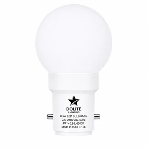 Dolite Lighting 0.5 W White Led Bulb