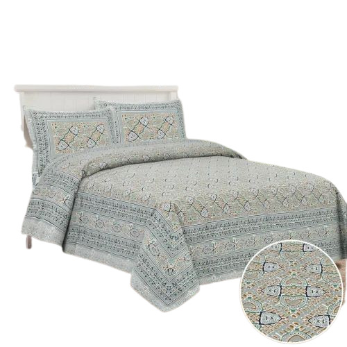 Glace Cotton Double Bed Sheet
