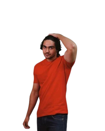 Men Cotton Round Neck T Shirts