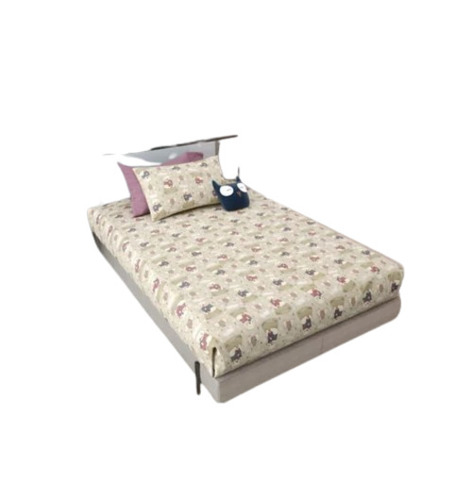 Printed Cotton Single Bedsheet