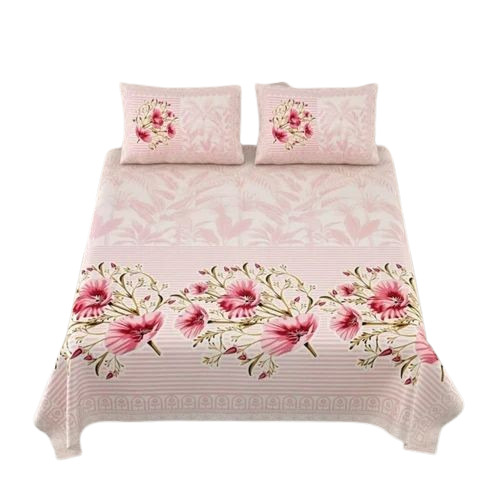 Pure Cotton Printed Double Bedsheet
