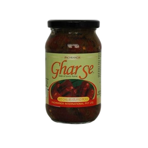 Red Chili Stuffed Pickle