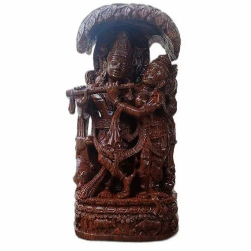 Stone Radha Krishna Statue