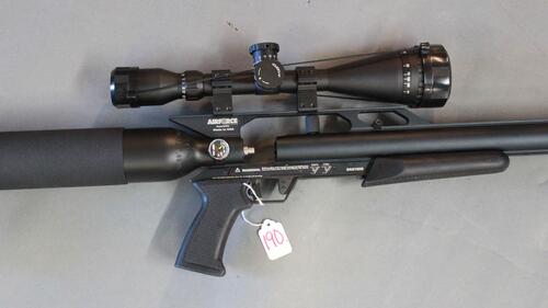.25 calibre Airforce Condor air rifle with suppressor