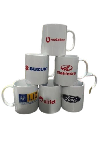 330ml Ceramic Printed Coffee Mug