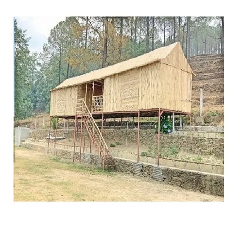 A Type Bamboo House Cottage