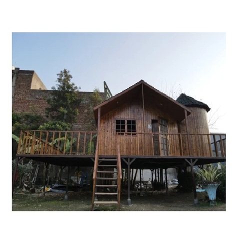 A Type Roof Modern Wooden Cottages