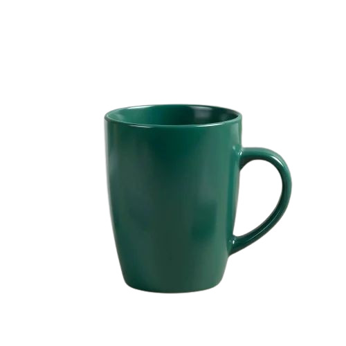 Ceramic Green Plain Coffee Mug