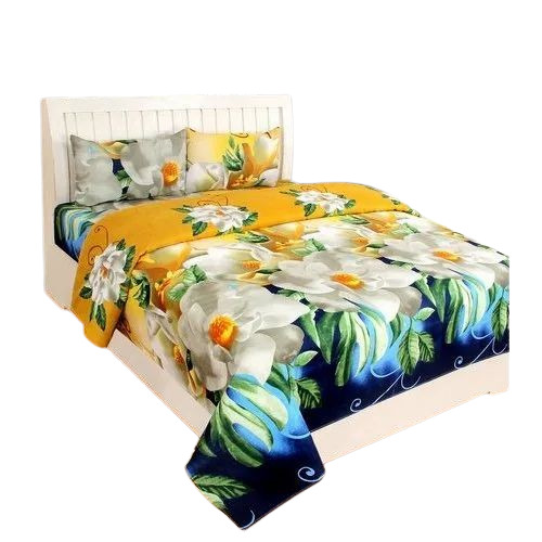 floral bed sheet