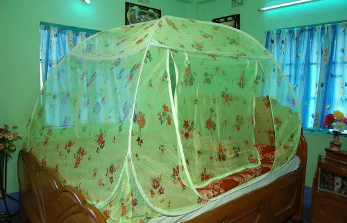 Cotton Foldable Printed Mosquito Net