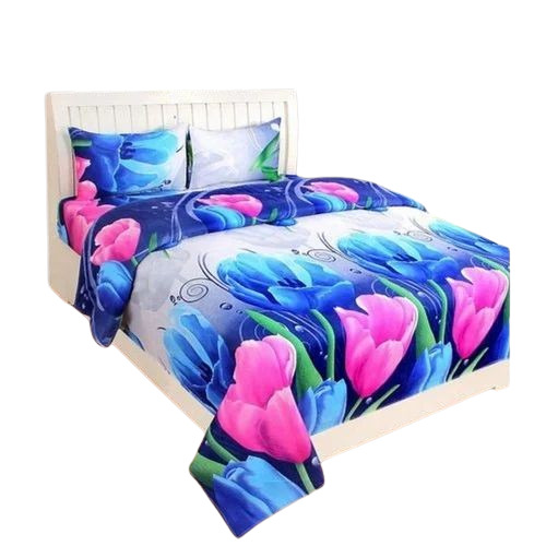 Designer Printed Double Bedsheet