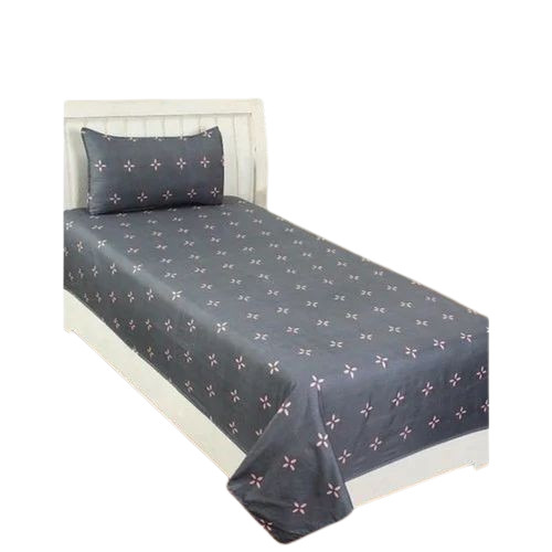 Grey Color Single Bed Sheet