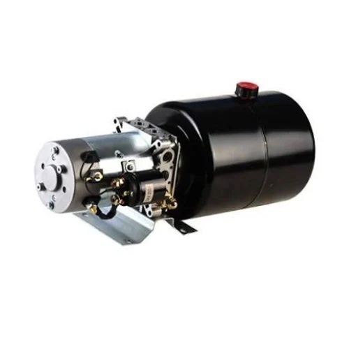 Hydraulic Cylinder Power Pack - Steel, All Sizes, Black | High Pressure, Durable, Efficient Electric Pump