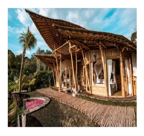 Modular Bamboo Cafe Cottage