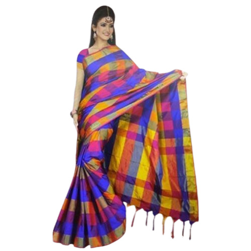 Multicolor Stylist Saree