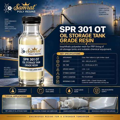 Oil Storage Tank Grade Resin - Application: Frp Lining For Oil-Storage Tanks; Chemical-Equipment Manufacturing