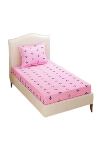 Pink Color Single Bed Sheet