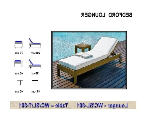Poolside Sun Lounger