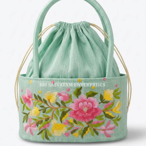 Premium Embroidery Hamper Potli Bag