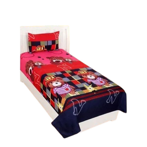 Printed Cotton Single Bedsheet