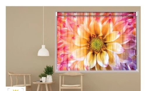 Pvc Printed Window Blind For Office
