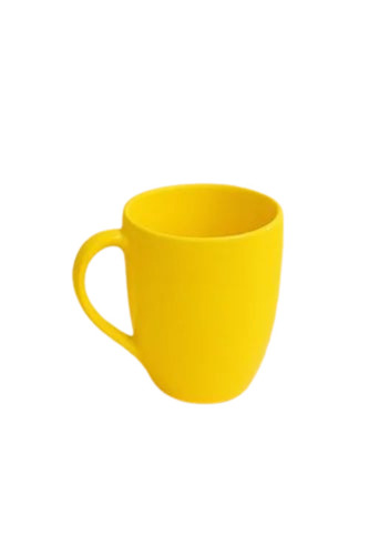 Yellow Ceramic Coffee Mug