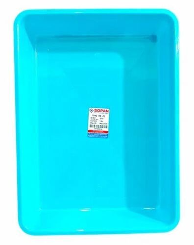 Blue Plastic Storage Tray