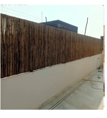 Brown Bamboo Fencing