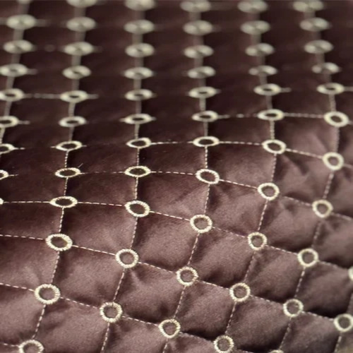 Embroidery Quilting Sofa Fabric