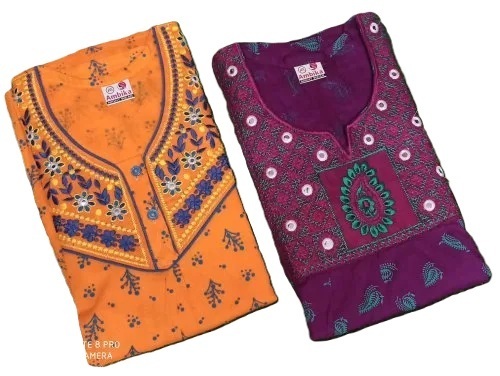 Embroidery Work Cotton Nighty