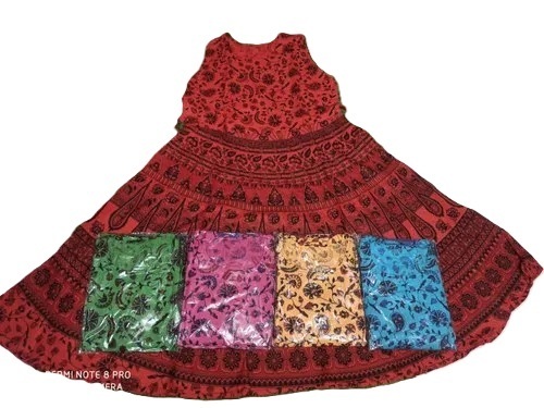 Ladies Cotton Anarkali Kurti