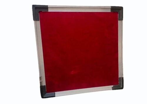 Red Fabric Pin Up Notice Board