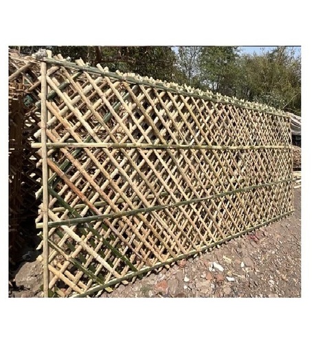 Split Pole Bamboo Wall Fencing And Bamboo Jali