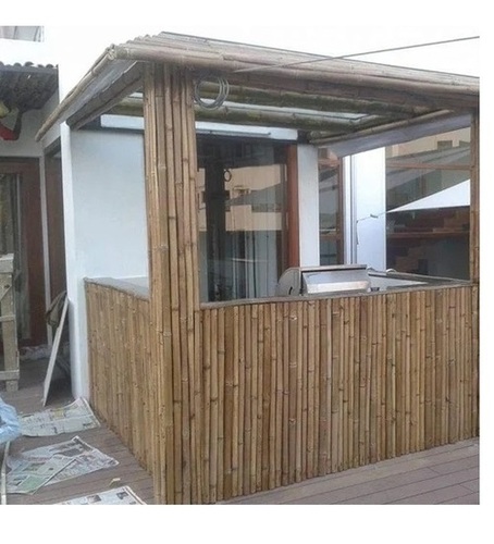 Terrace Bamboo Shed Hut