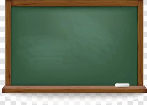Wooden Framed Green Chalkboard