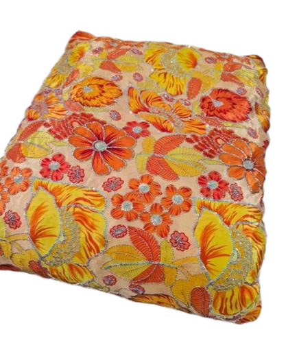 Yellow Printed Dress Fabric