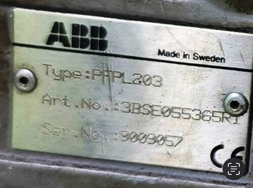 ABB PFPL203 Web Tension Load Cell 3BSE055365R1 For Paper and Steel Mills