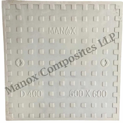 Cream Frp Square Manhole Cover