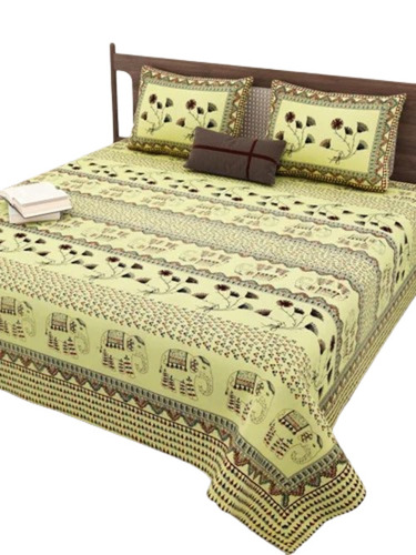 Designer King Size Cotton Bed Sheet
