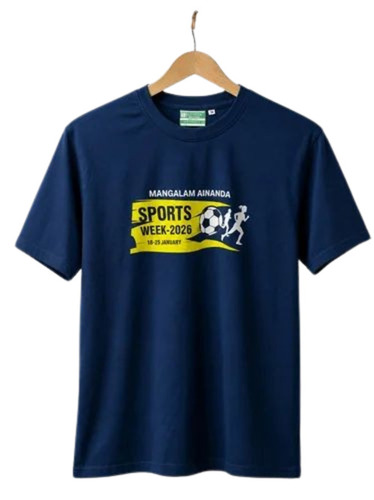 Men Round Neck T Shirt